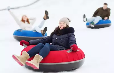 snow tubing