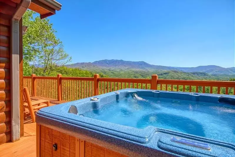 awesome views hot tub