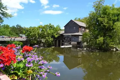 Old Mill restaurant in p