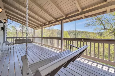 evening shade is one of the best Pigeon Forge cabins with a view